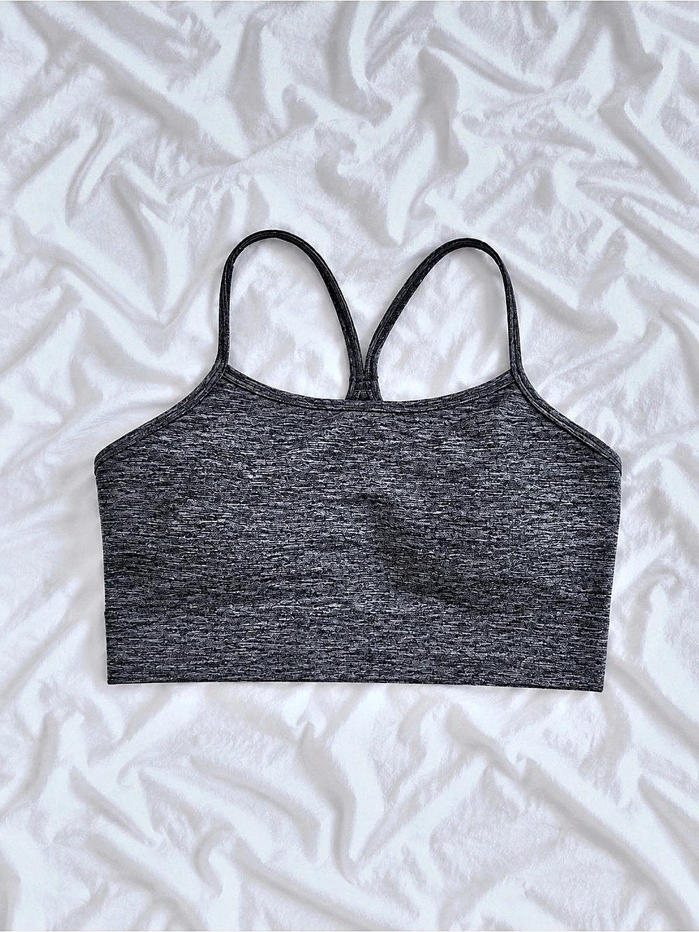 Aerie Gray Sports Bra Size Medium